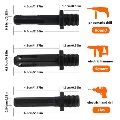 TitanSplit™ 32mm Heavy-Duty Firewood Drill Bit Set