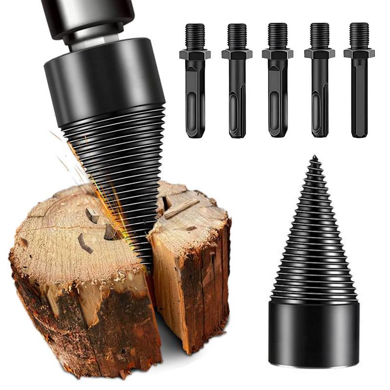 TitanSplit™ 32mm Heavy-Duty Firewood Drill Bit Set